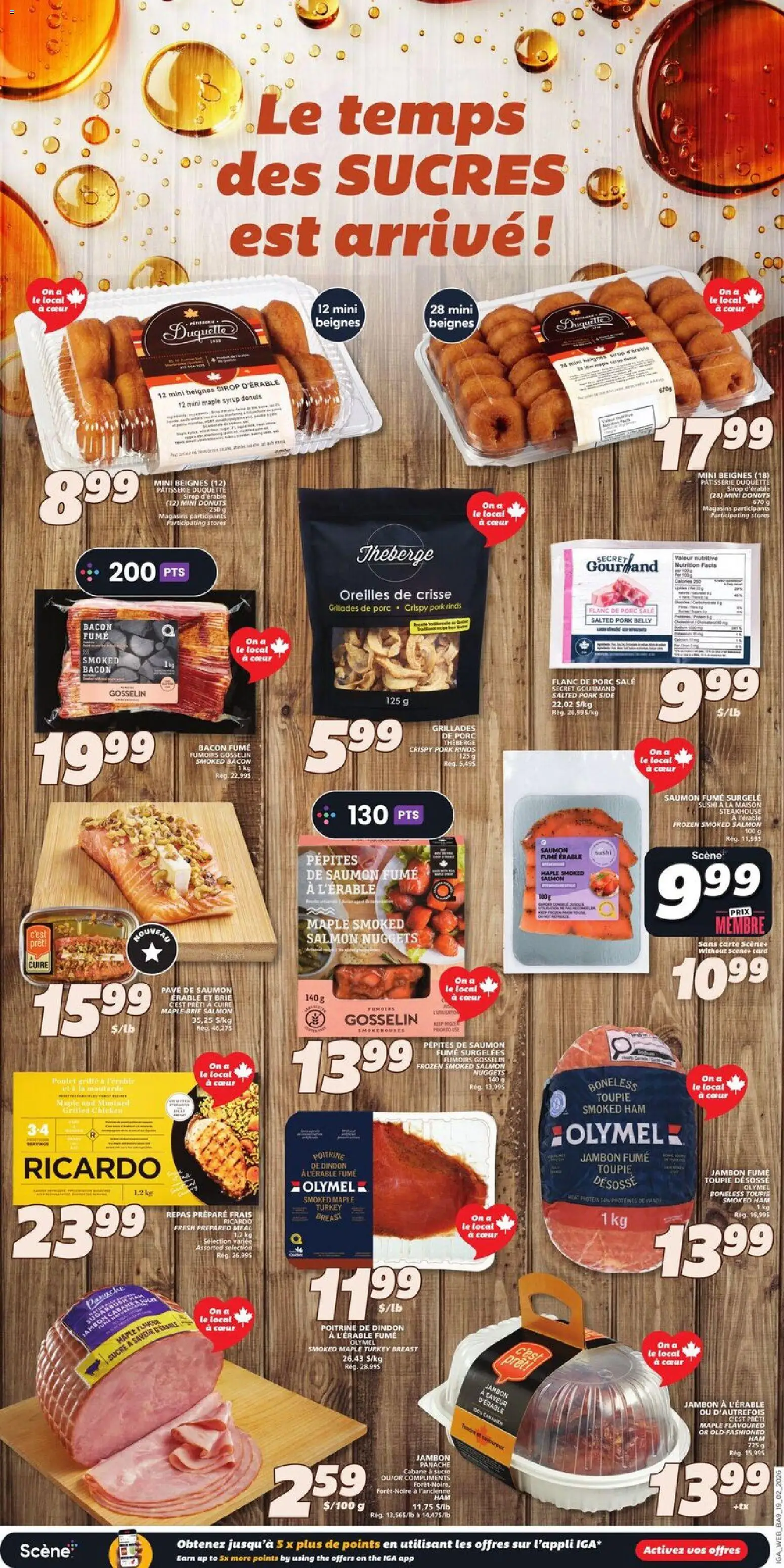 IGA flyer valid from 19.02.2026 | Page: 11 | Products: Turkey, Ham, Pork