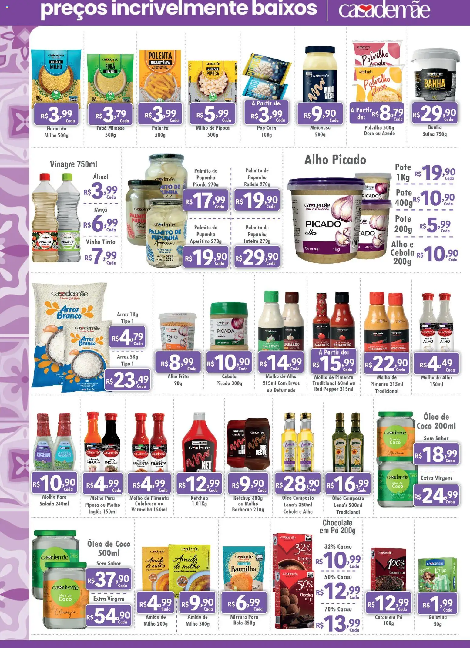 Royal Supermercados Folheto - válido de 27.10.2025 | Página: 4 | Produtos: Pimenta, Fubá, Chocolate, Salada