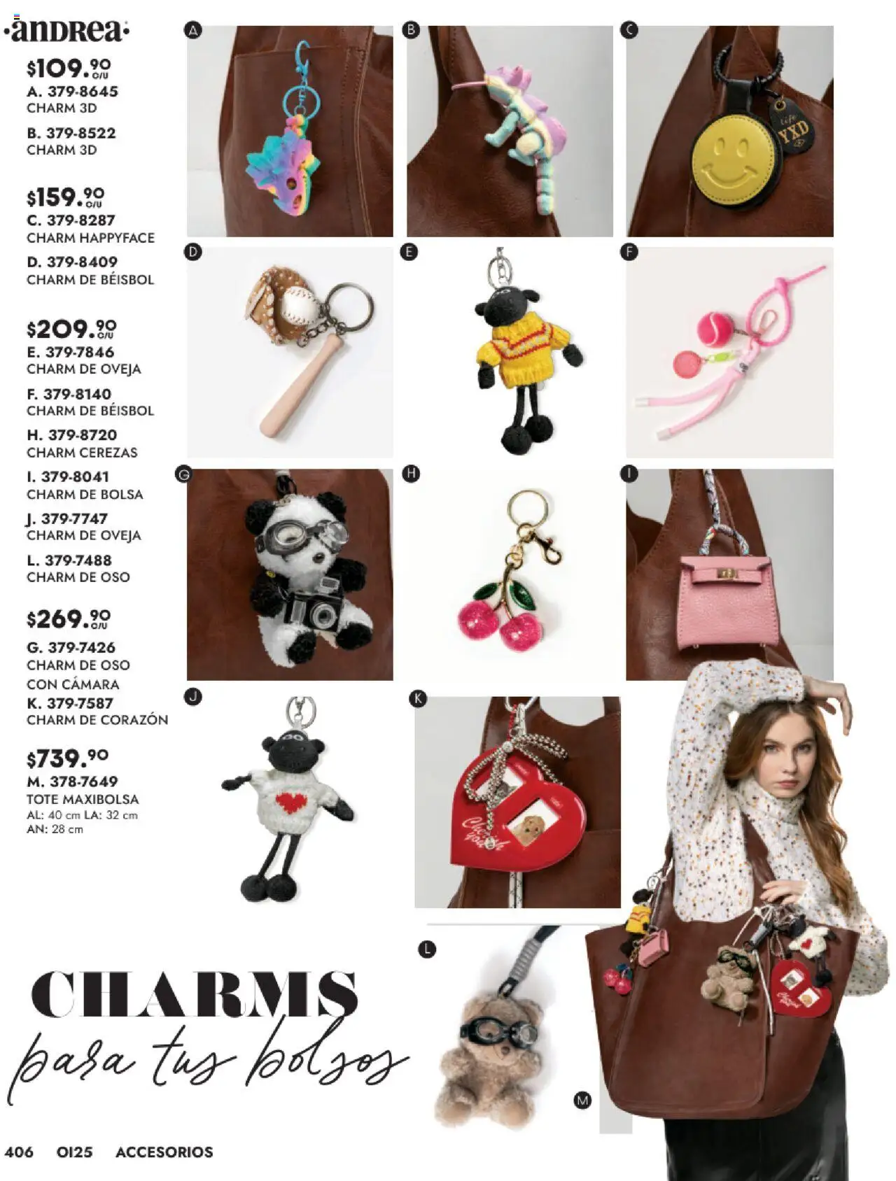 Nuevas ofertas de Andrea válidas en toda la República Mexicana desde el 24.08.2025. ¡Encuentra las mejores ofertas en Andrea - Catálogo Accesorios! | Página: 20 | Productos: Bolsa, Cerezas, Cámara