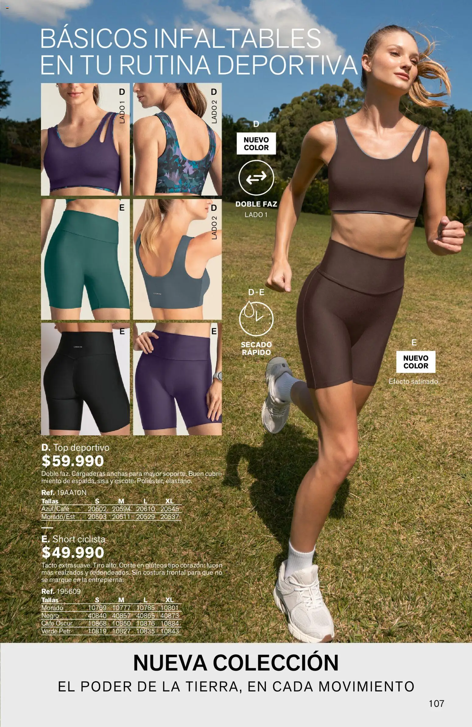 Leonisa revista - valida desde el 03.04.2026 | Página: 107 | Productos: Short, Top, Café