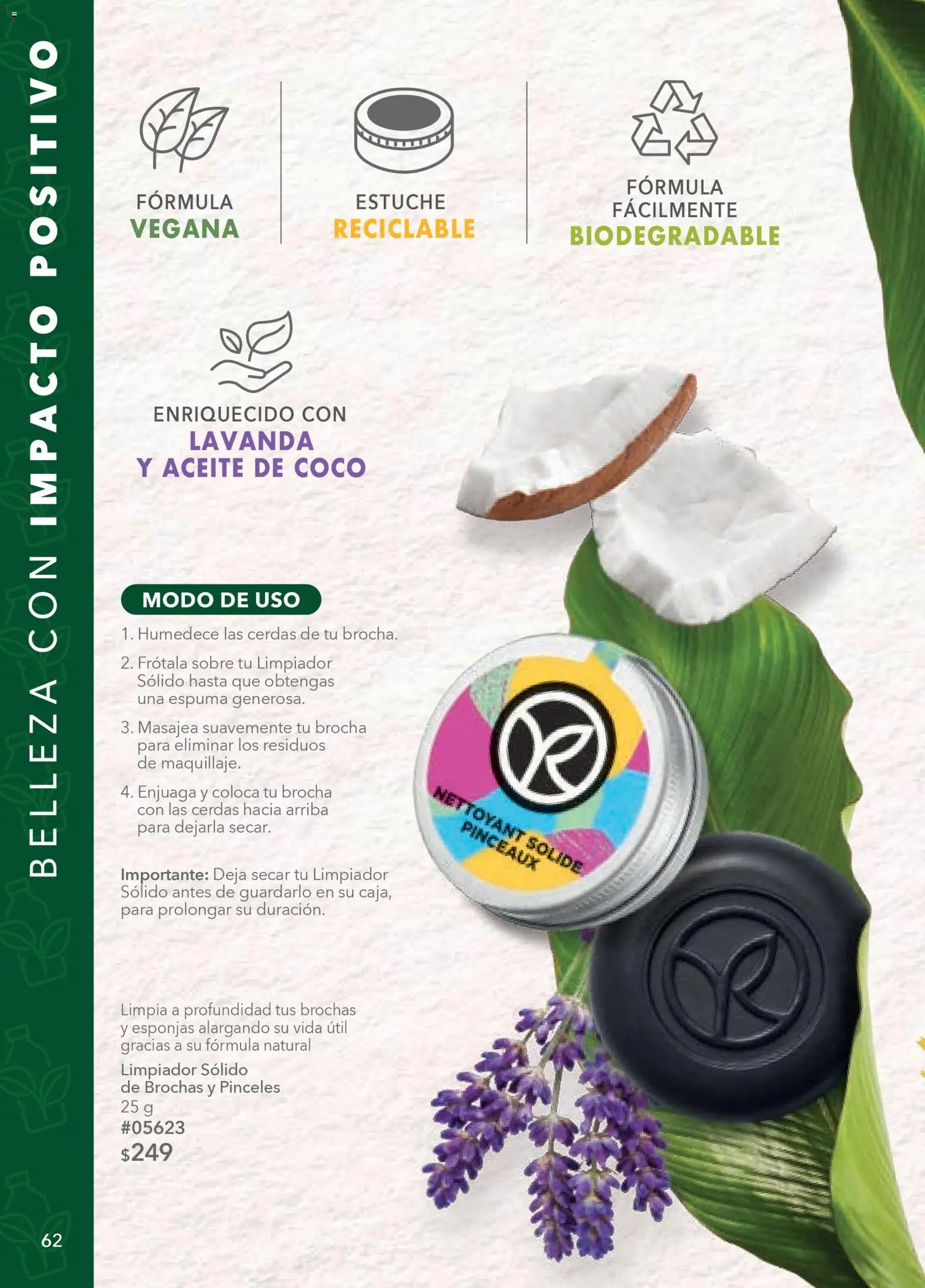 Nuevas ofertas de Yves Rocher válidas en toda la República Mexicana desde el 10.02.2026. ¡Encuentra las mejores ofertas en Yves Rocher campaña 3 2026! | Página: 60 | Productos: Estuche, Espuma, Limpiador, Sobre