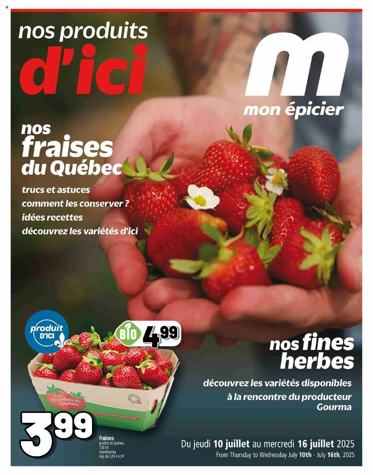 Metro flyer valid from 10.07.2025 | Page: 1 | Products: Strawberries