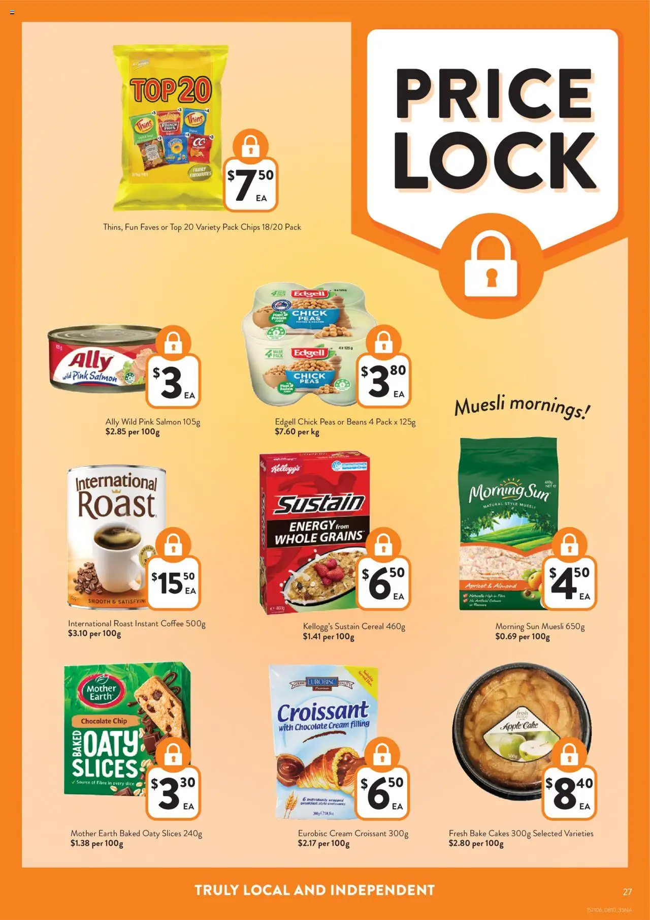 Foodworks catalogue - valid from 08.10.2025 | Page: 27 | Products: Light, Chocolate, Cereal, Salmon