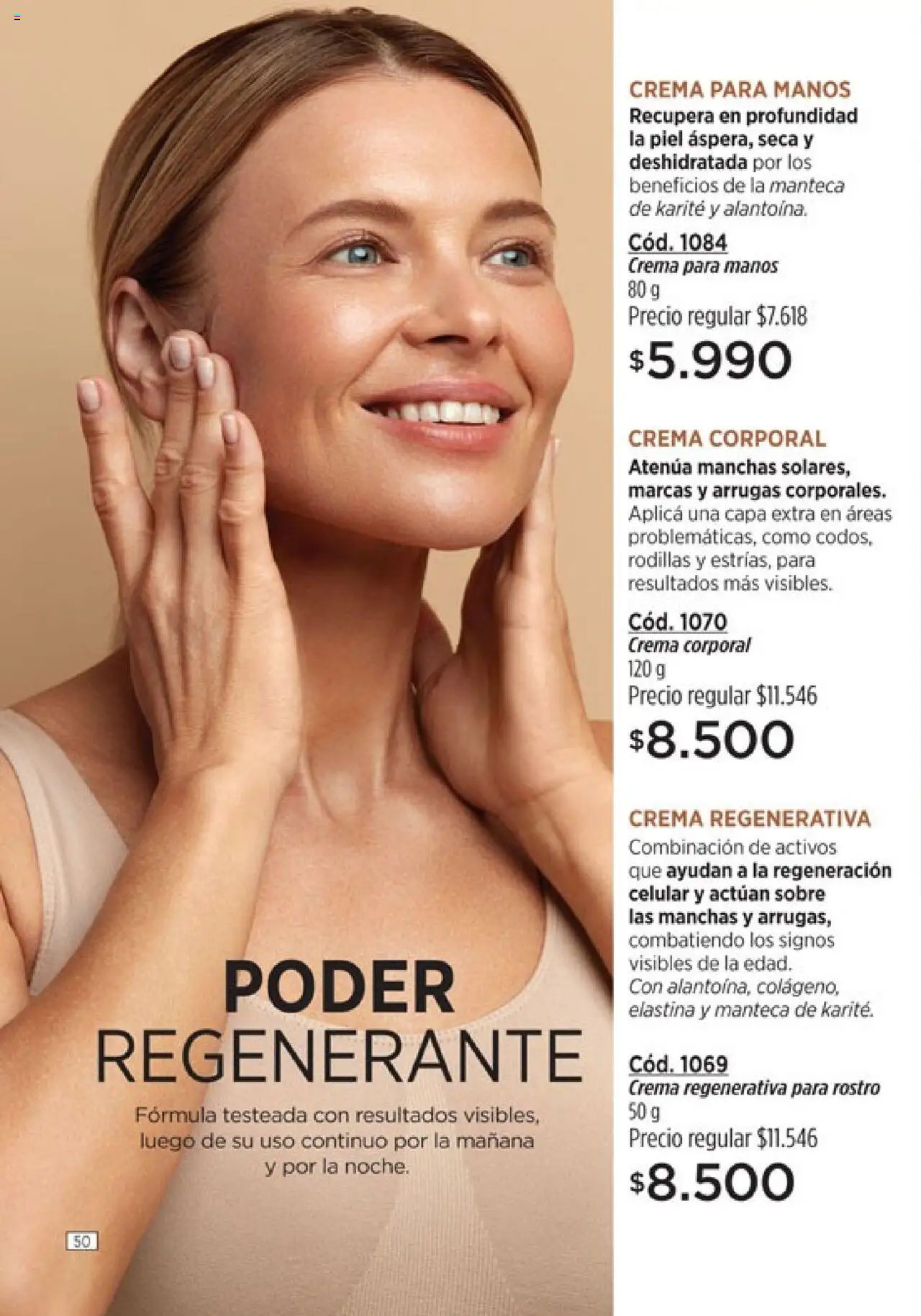 Catálogo Amodil Campaña 11 │ válido desde el 13.06.2025 | Página: 50 | Productos: Sobre, Crema regenerativa, Manteca, Crema