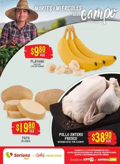 Vista previa de Soriana - Folleto, nuevo folleto de la tienda, válido en México a partir del 02.09.2025