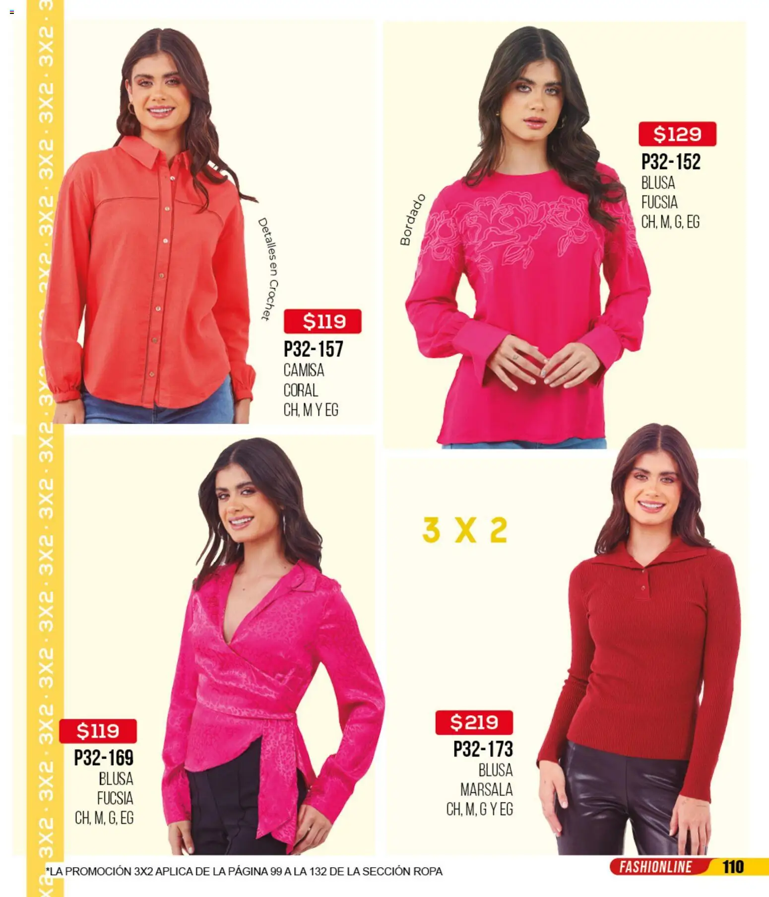 Nuevas ofertas de Cklass válidas en toda la República Mexicana desde el 16.02.2026. ¡Encuentra las mejores ofertas en Cklass catálogo Remate Ropa! | Página: 111 | Productos: Blusa, Camisa, Ropa