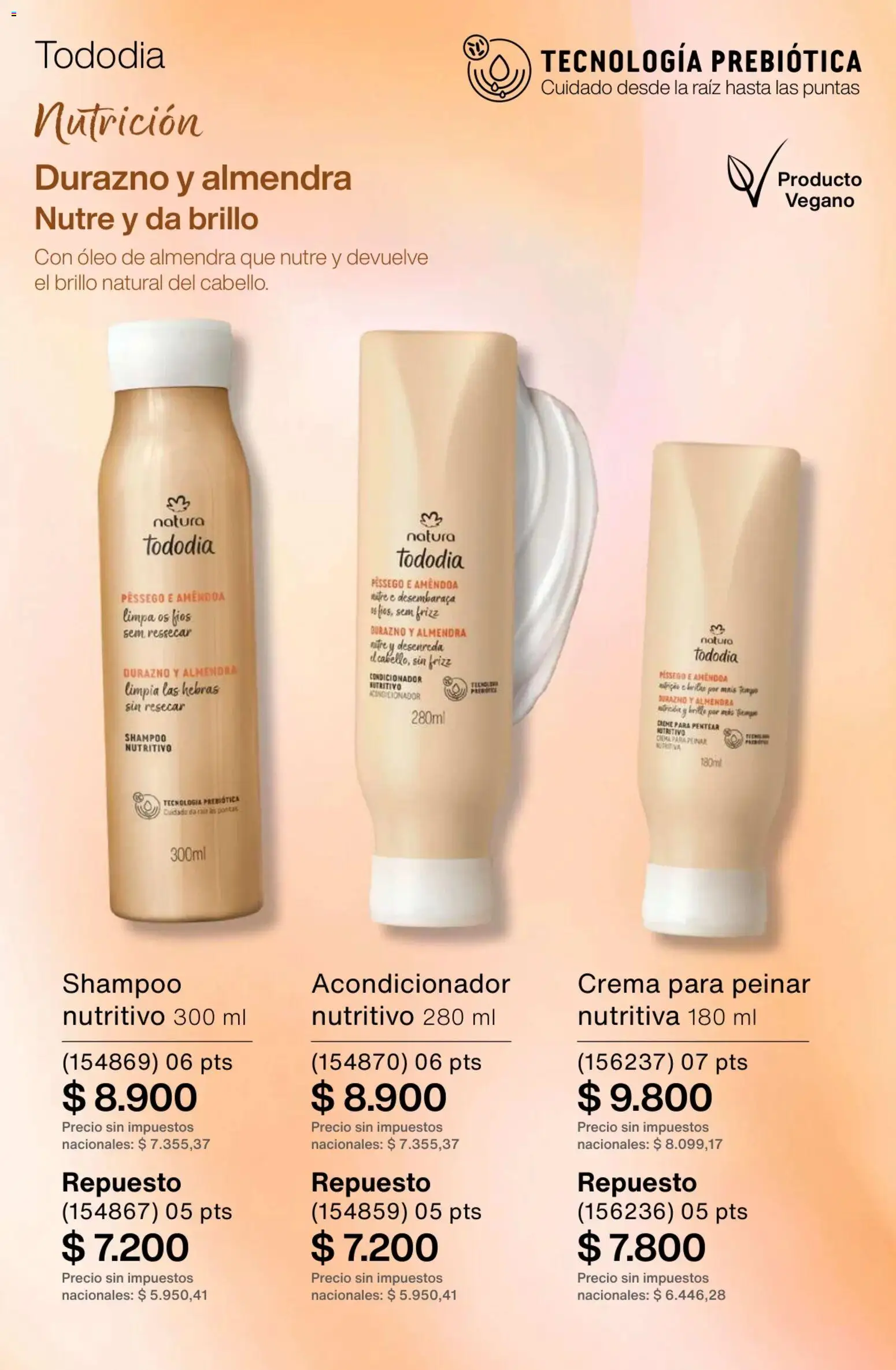 Catálogo Natura Ciclo 3 │ válido desde el 09.02.2026 | Página: 255 | Productos: Shampoo, Acondicionador, Brillo, Crema