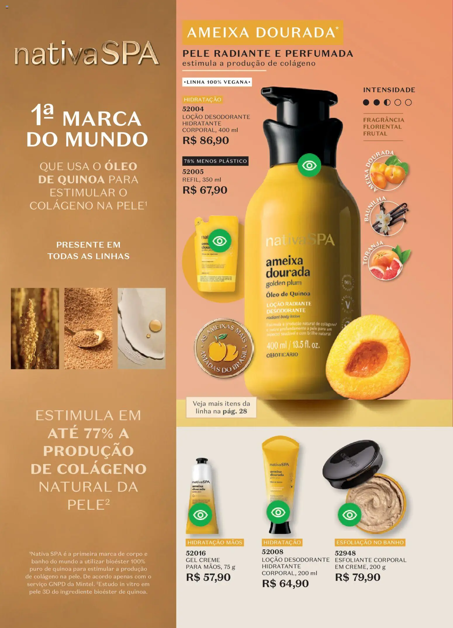 O Boticário Folheto - válido de 26.12.2025 | Página: 26 | Produtos: Colágeno, Desodorante, Óleo, Creme