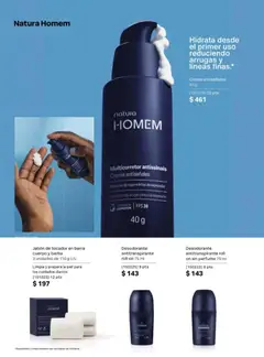 Vista previa de Natura campaña 6 2026, nuevo folleto de la tienda, válido en México a partir del 02.04.2026 | Página: 71 | Productos: Antitranspirante, Crema, Perfume, Jabón