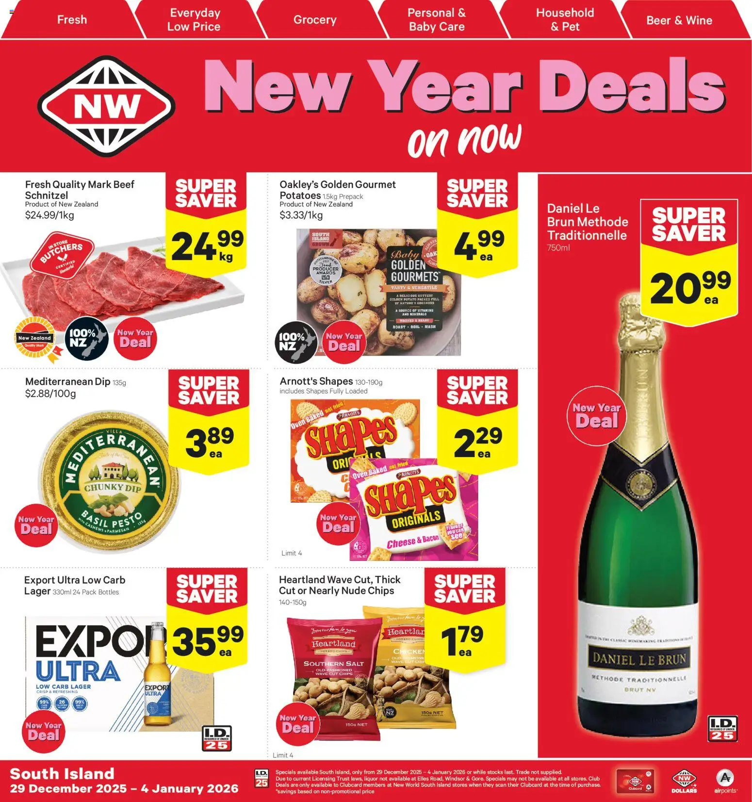 New World catalogue from 29.12.2025 | Page: 1