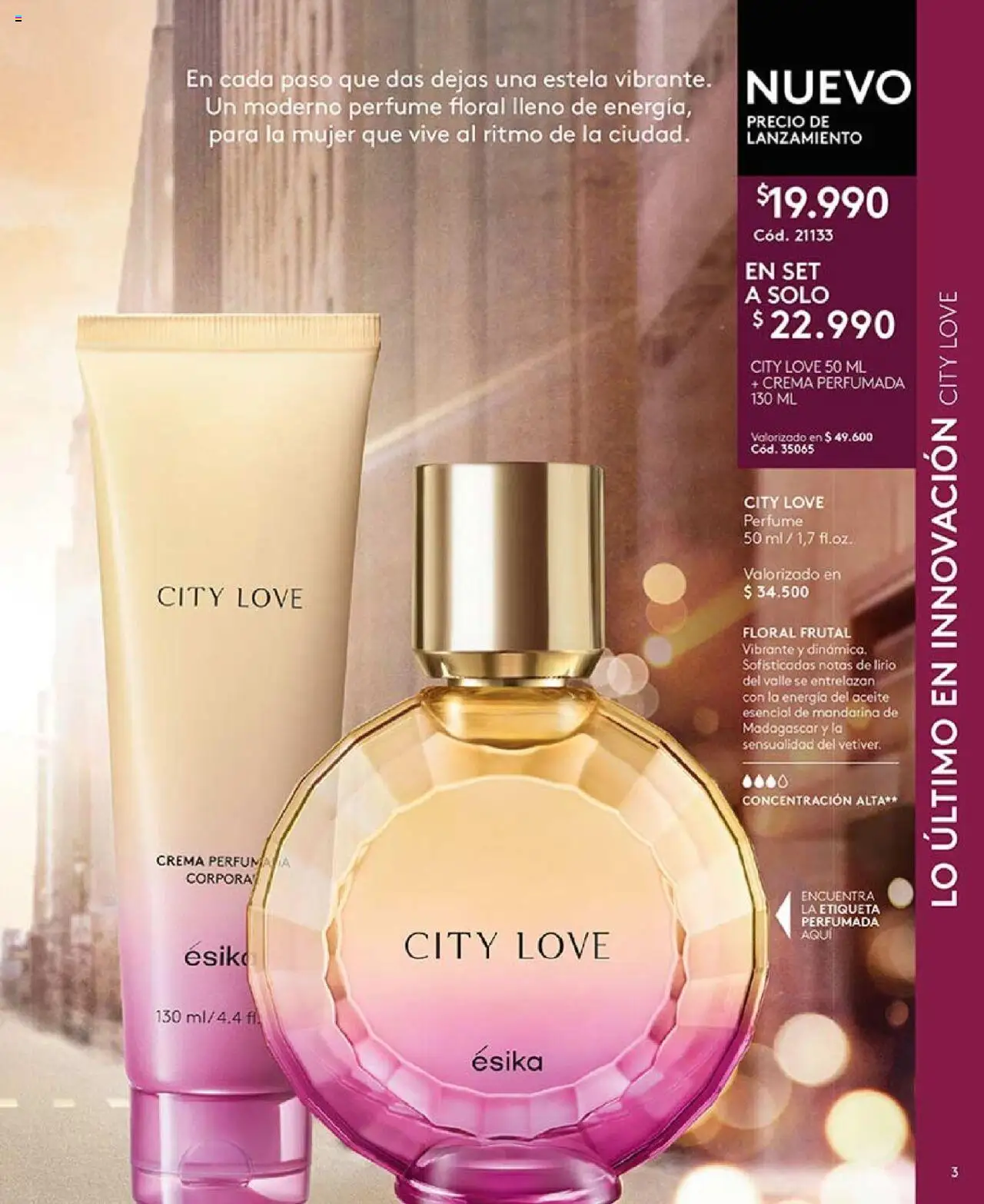 Catálogo Ésika Campaña 16 │ válido desde el 24.09.2025 | Página: 3 | Productos: Perfume, Aceite, Crema
