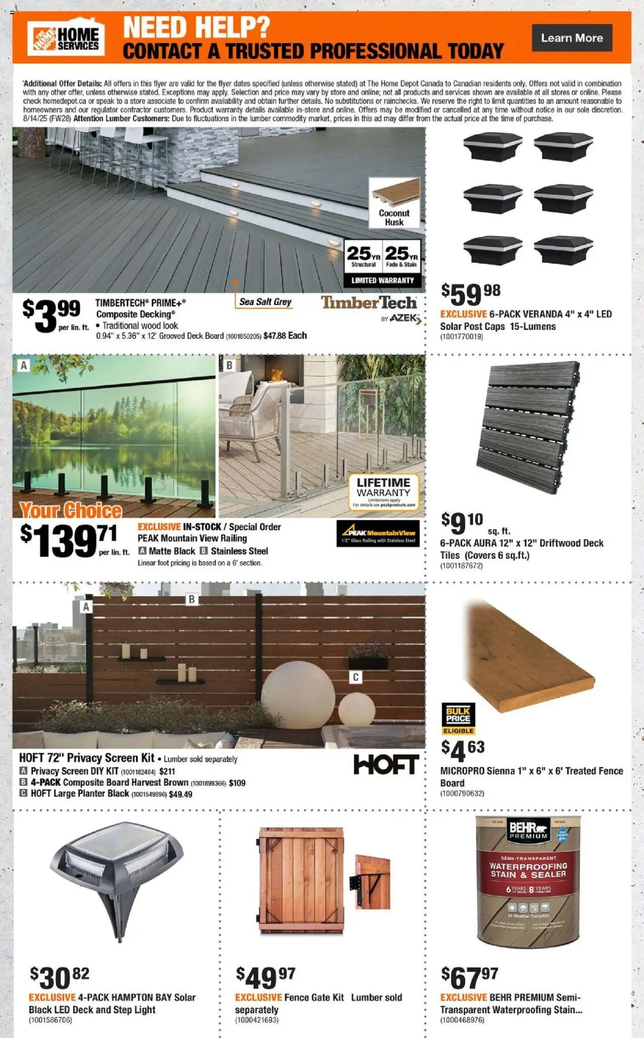 Home Depot flyer valid from 14.08.2025 | Page: 5