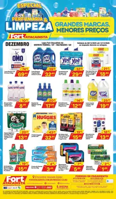 Fort Atacadista - Ofertas Perfumaria e Limpeza - Pré-Visualização do folheto da loja Fort Atacadista, válido de 08.12.2025