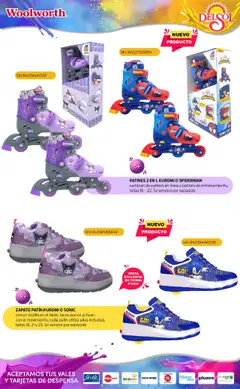 Vista previa de Del Sol y Woolworth - Catálogo Castillo Del Juguete, nuevo folleto de la tienda, válido en México a partir del 07.10.2025 | Página: 205 | Productos: Despensa, Rodillo, Pilas