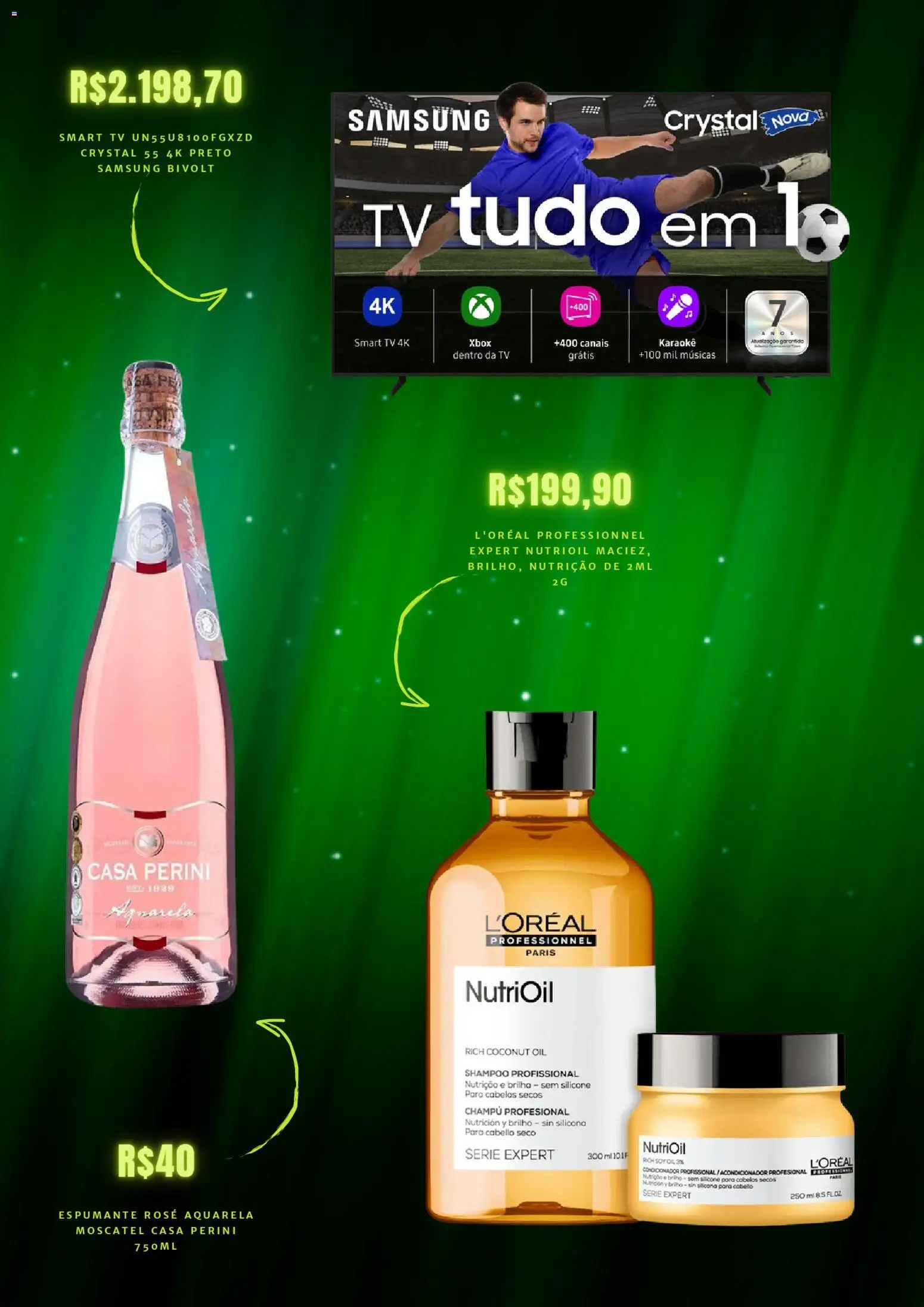 Mercado Livre Folheto - válido de 11.12.2025 | Página: 3 | Produtos: Shampoo, smart TV, Tv, Xbox