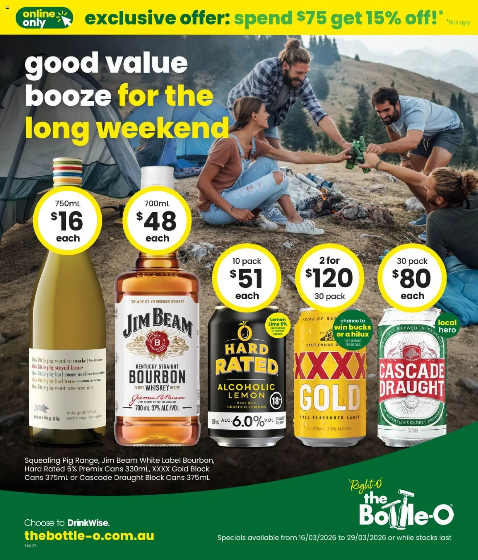 The Bottle-O catalogue - valid from 16.03.2026 | Page: 1
