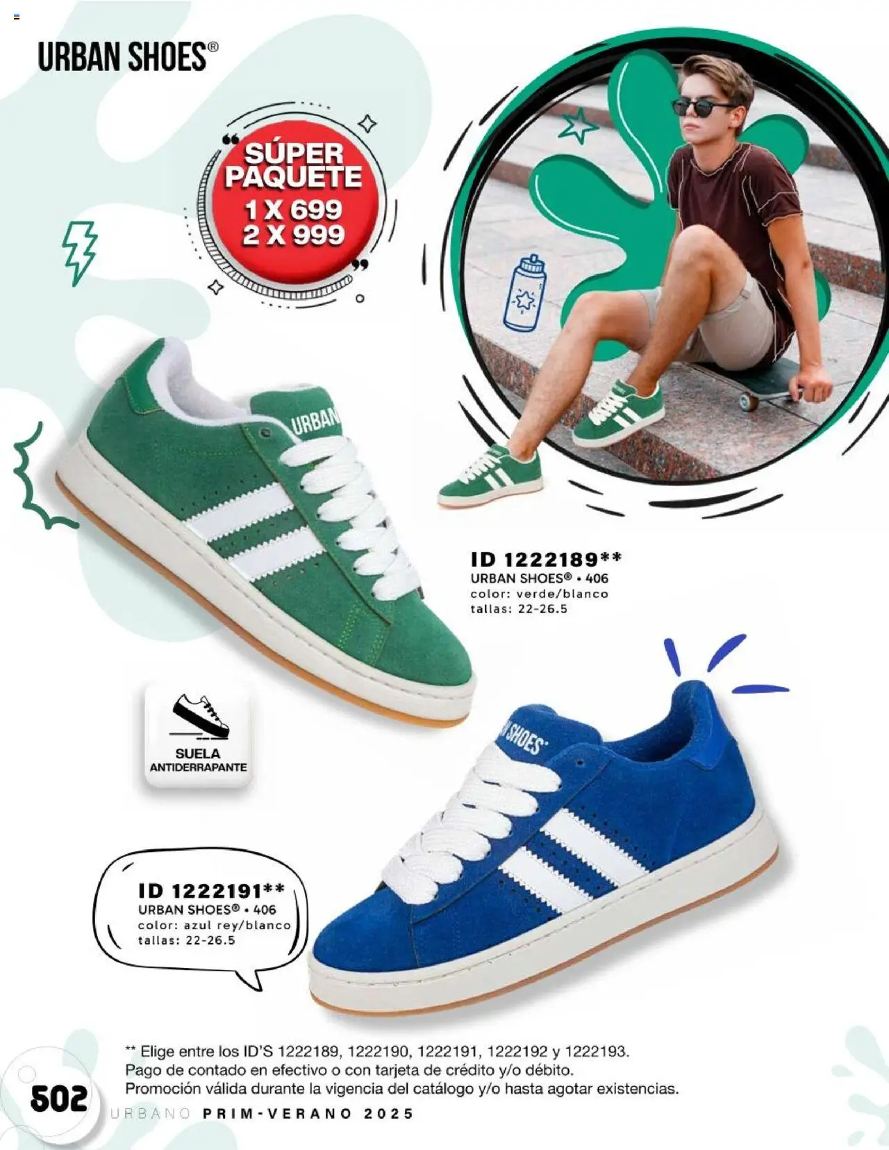 Nuevas ofertas de Price Shoes válidas en toda la República Mexicana desde el 24.01.2025. ¡Encuentra las mejores ofertas en Price Shoes catálogo Urbano! | Página: 502