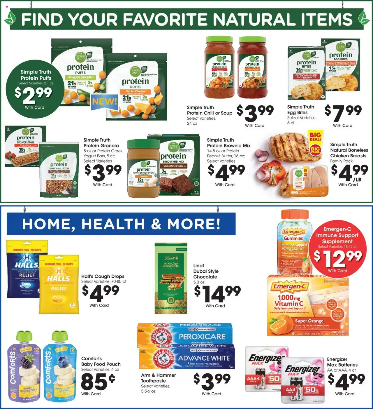 Kroger Weekly Ad - valid from 10.09.2025 | Page: 8 | Products: Hammer, Cheese, Yogurt, Chocolate