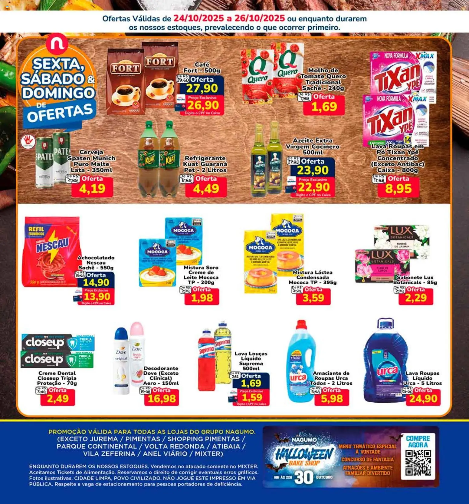 Nagumo Folheto - válido de 24.10.2025 | Página: 2 | Produtos: Desodorante, Creme, Refrigerante, Creme dental