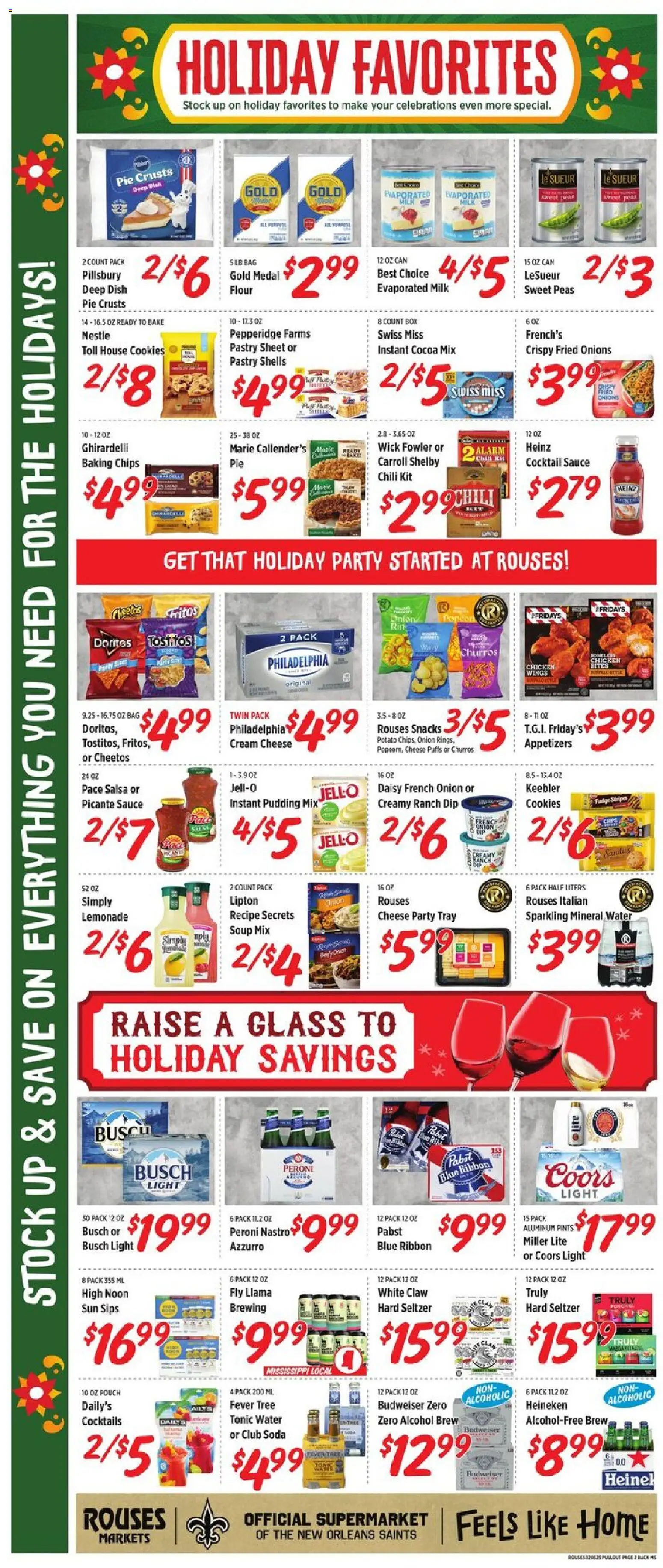 Rouses Weekly Ad - MS - valid from 03.12.2025 | Page: 6 | Products: Box, Cheese, Cream, Sheet