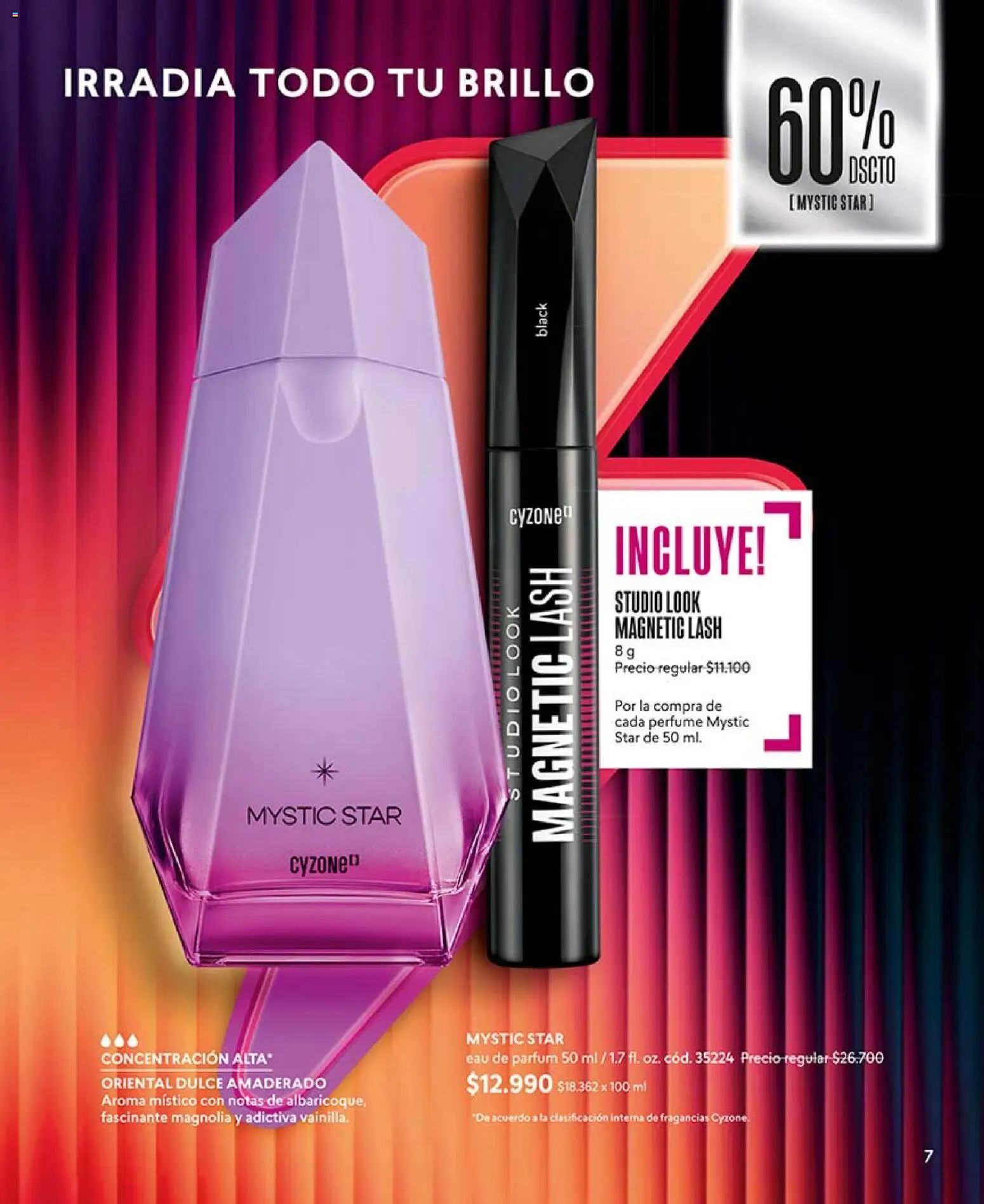 Catálogo CyZone Campaña 8 │ válido desde el 29.04.2026 | Página: 7 | Productos: Brillo, Perfume