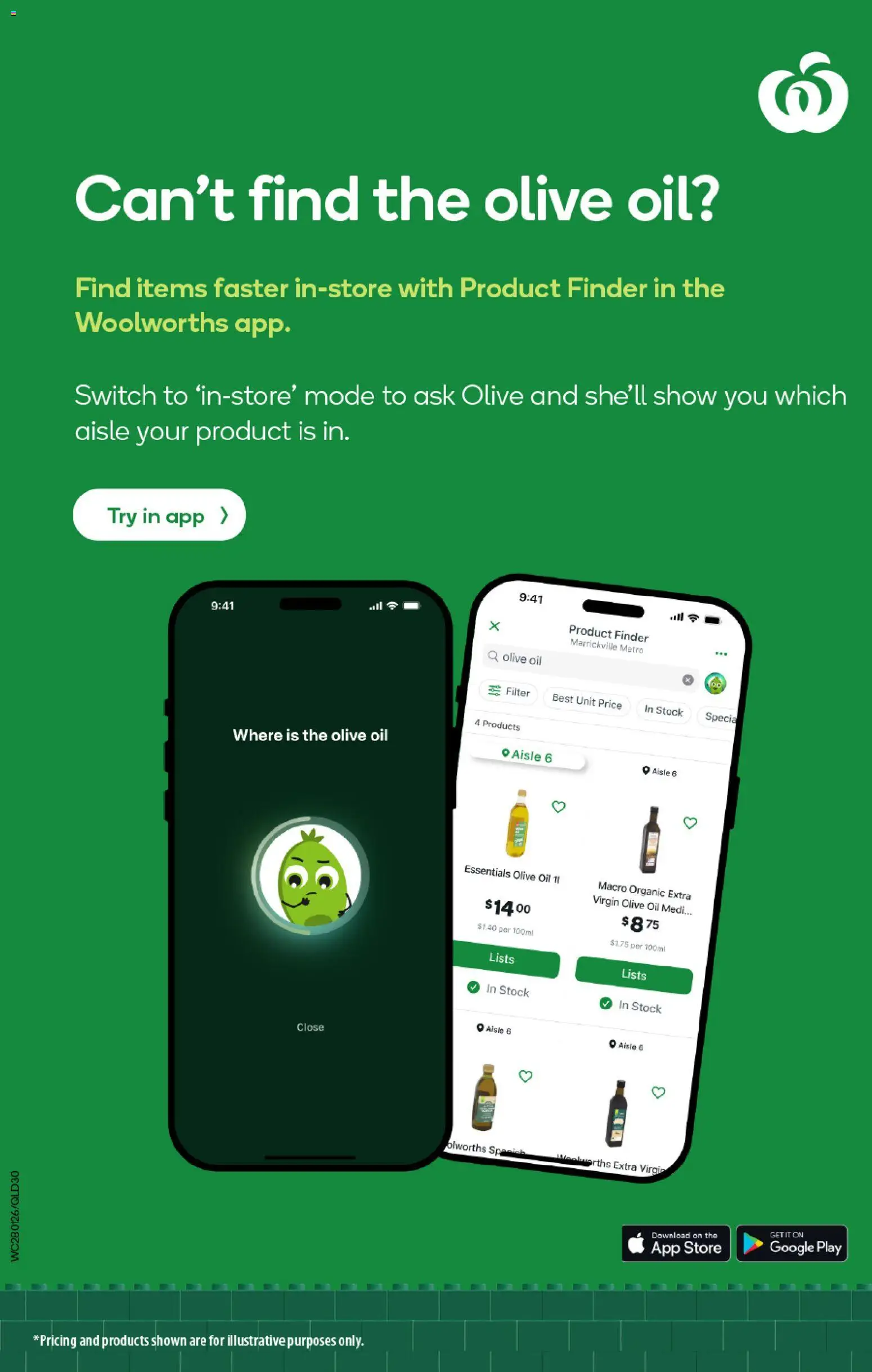 Woolworths catalogue - valid from 28.01.2026 | Page: 30 | Products: Oil, Olive oil