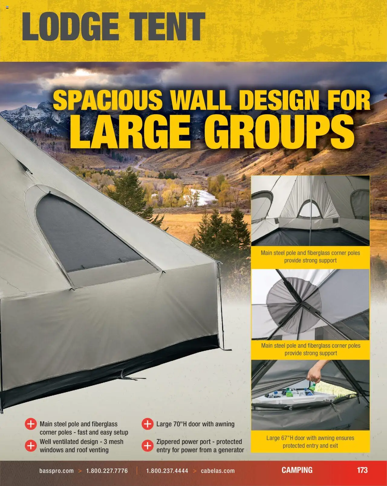 Cabela's Hunting Master 25 - valid from 11.08.2025 | Page: 173 | Products: Tent