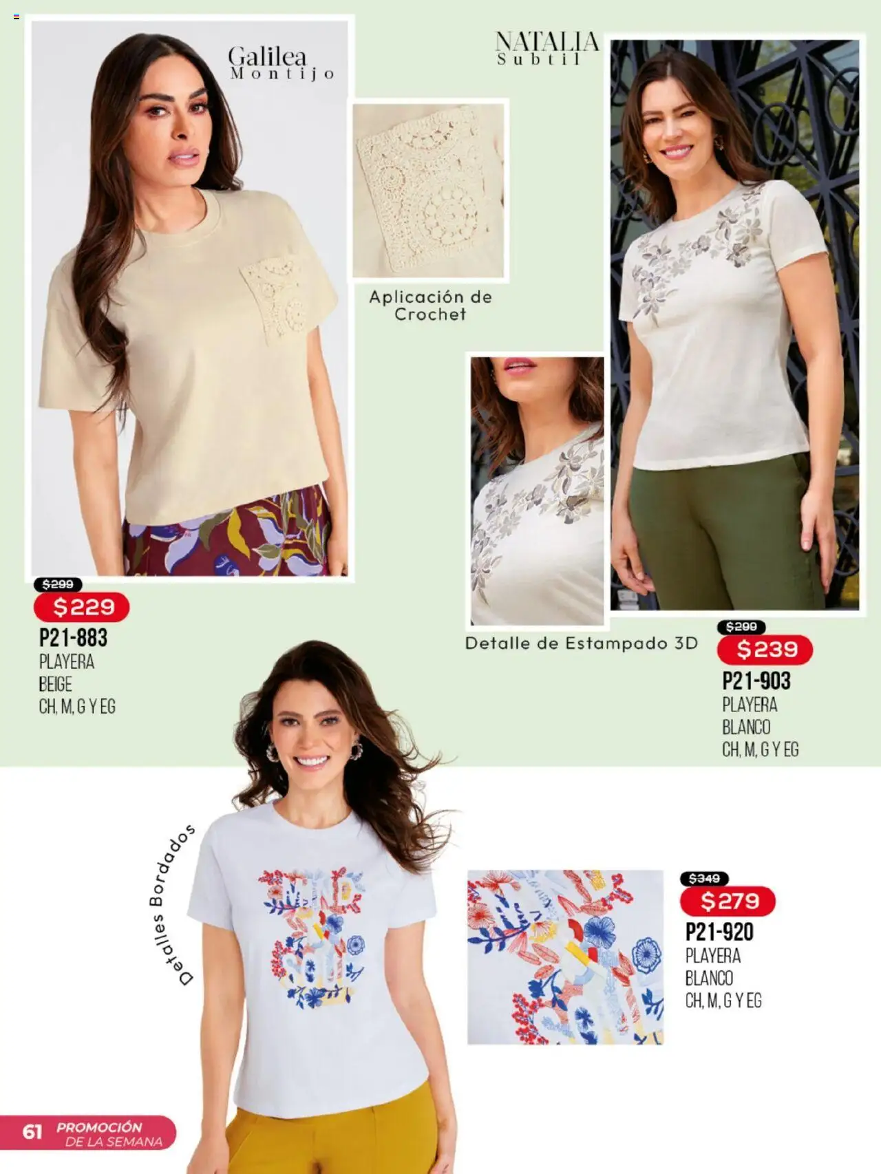 Nuevas ofertas de Cklass válidas en toda la República Mexicana desde el 15.09.2025. ¡Encuentra las mejores ofertas en Cklass - Catálogo Promo Semanal! | Página: 62 | Productos: Playera