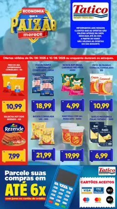 Tatico - Ofertas da semana - Pré-Visualização do folheto da loja Tatico, válido de 04.08.2025