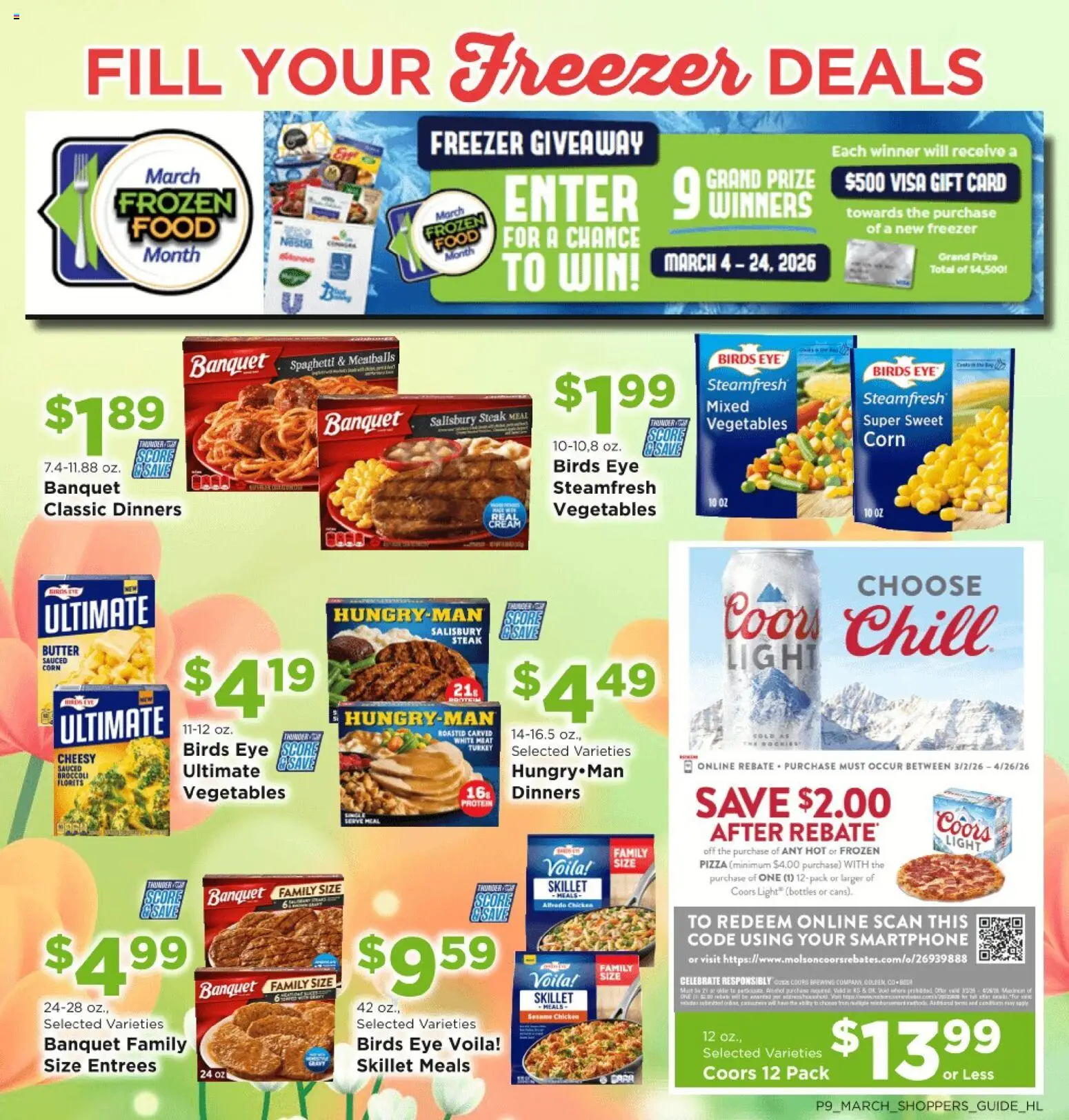 Homeland Bring Savings Home Shopper's Guide - valid from 01.03.2026 | Page: 9 | Products: Corn, Butter, Cream, Vegetables
