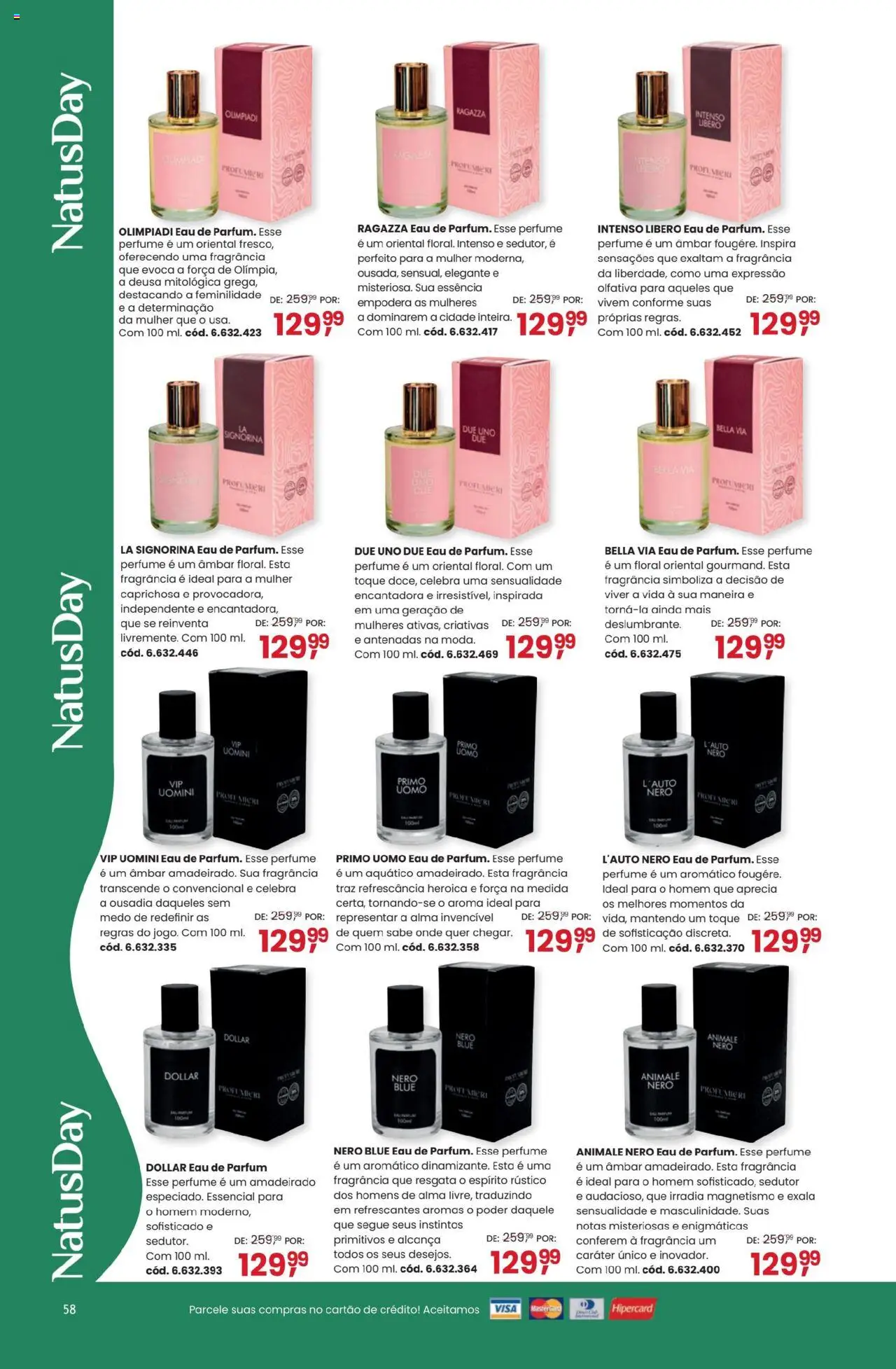 Quatro Estações Folheto - válido de 01.12.2025 | Página: 58 | Produtos: Perfume, Fragrância