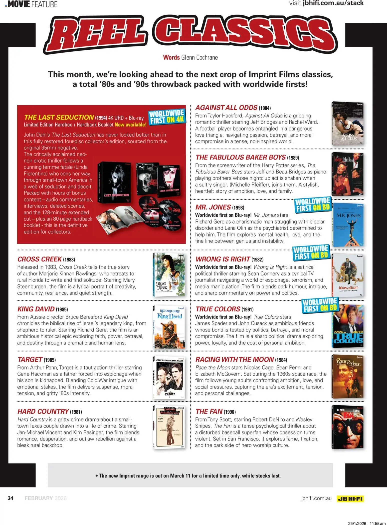 JB Hi-Fi catalogue - valid from 01.02.2026 | Page: 86 | Products: Tv, Audio, Player, Fan