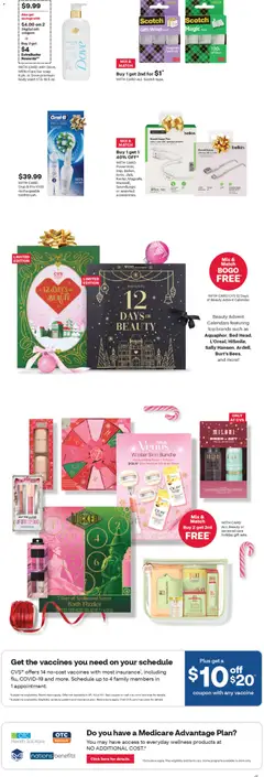 Preview of CVS Pharmacy weekly ads valid from 14.12.2025 | Page: 2 | Products: Bed, Blush, Bar Soap, Body Wash