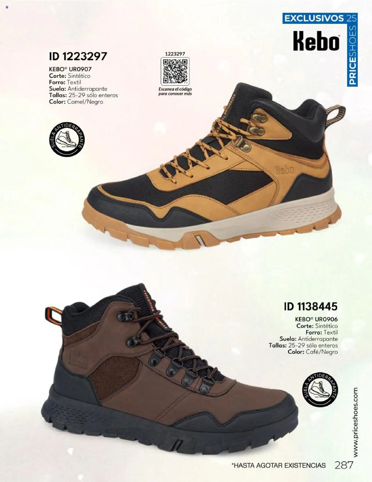 Nuevas ofertas de Price Shoes válidas en toda la República Mexicana desde el 26.06.2025. ¡Encuentra las mejores ofertas en Price Shoes catálogo Botas ! | Página: 287