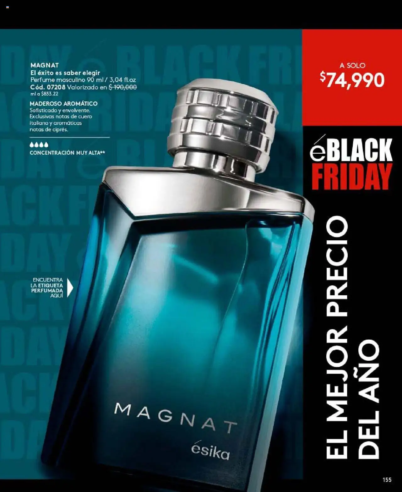 Ésika revista - valida desde el 24.09.2025 | Página: 155 | Productos: Perfume