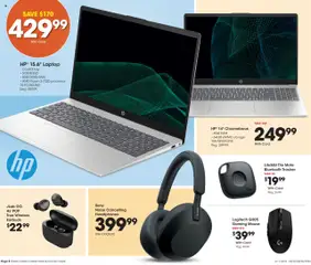 Fred Meyer Home & Apparel - valid from 20.08.2025 | Page: 10 | Products: Headphones, Chromebook, Mouse, SSD