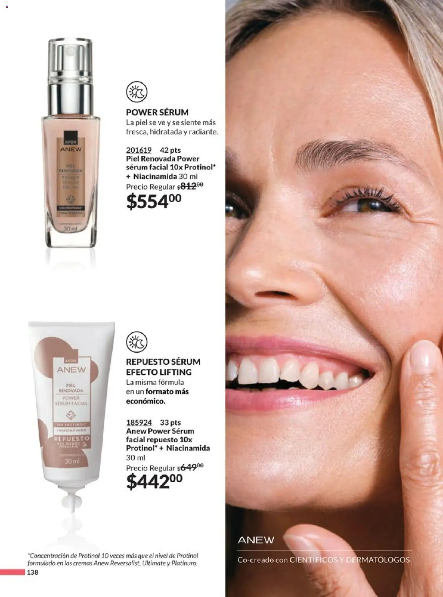 Nuevas ofertas de AVON válidas en toda la República Mexicana desde el 20.12.2025. ¡Encuentra las mejores ofertas en AVON campaña 1 2026! | Página: 145 | Productos: Serum