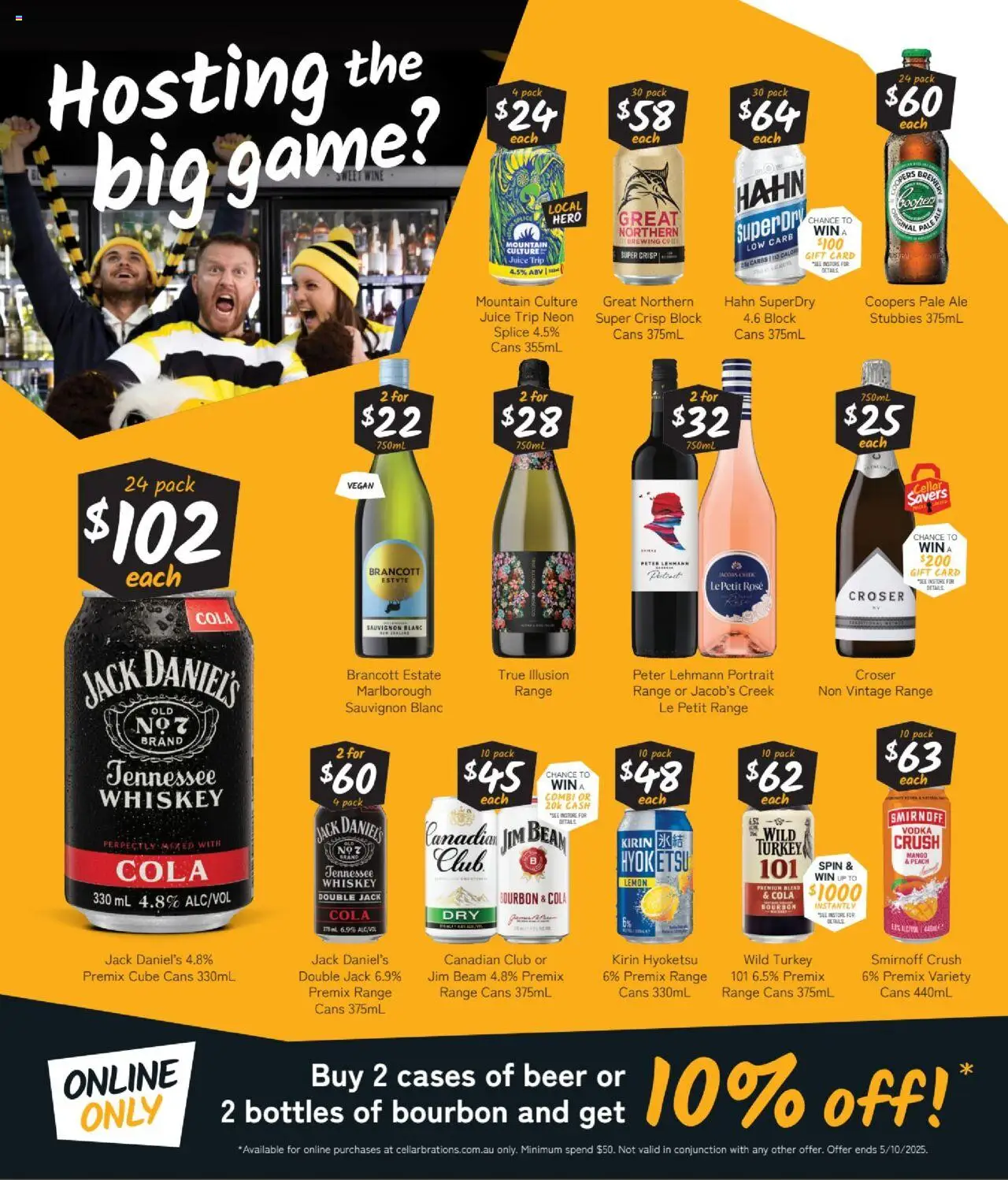 Cellarbrations catalogue - valid from 22.09.2025 | Page: 2 | Products: Bourbon, Vodka, Whiskey, Lemon