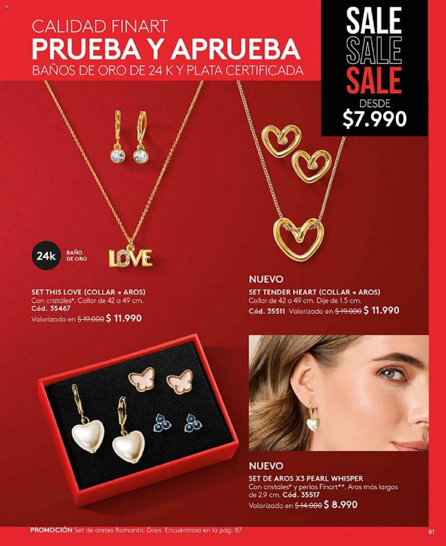 Catálogo Ésika Campaña 2 │ válido desde el 15.01.2026 | Página: 81 | Productos: Baño, Collar, Aros, Dije
