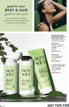 Preview of Avon - Brochure Campaign from shop Avon valid from 29.01.2026 | Page: 98 | Products: Tea, Cream, Mask, Bath
