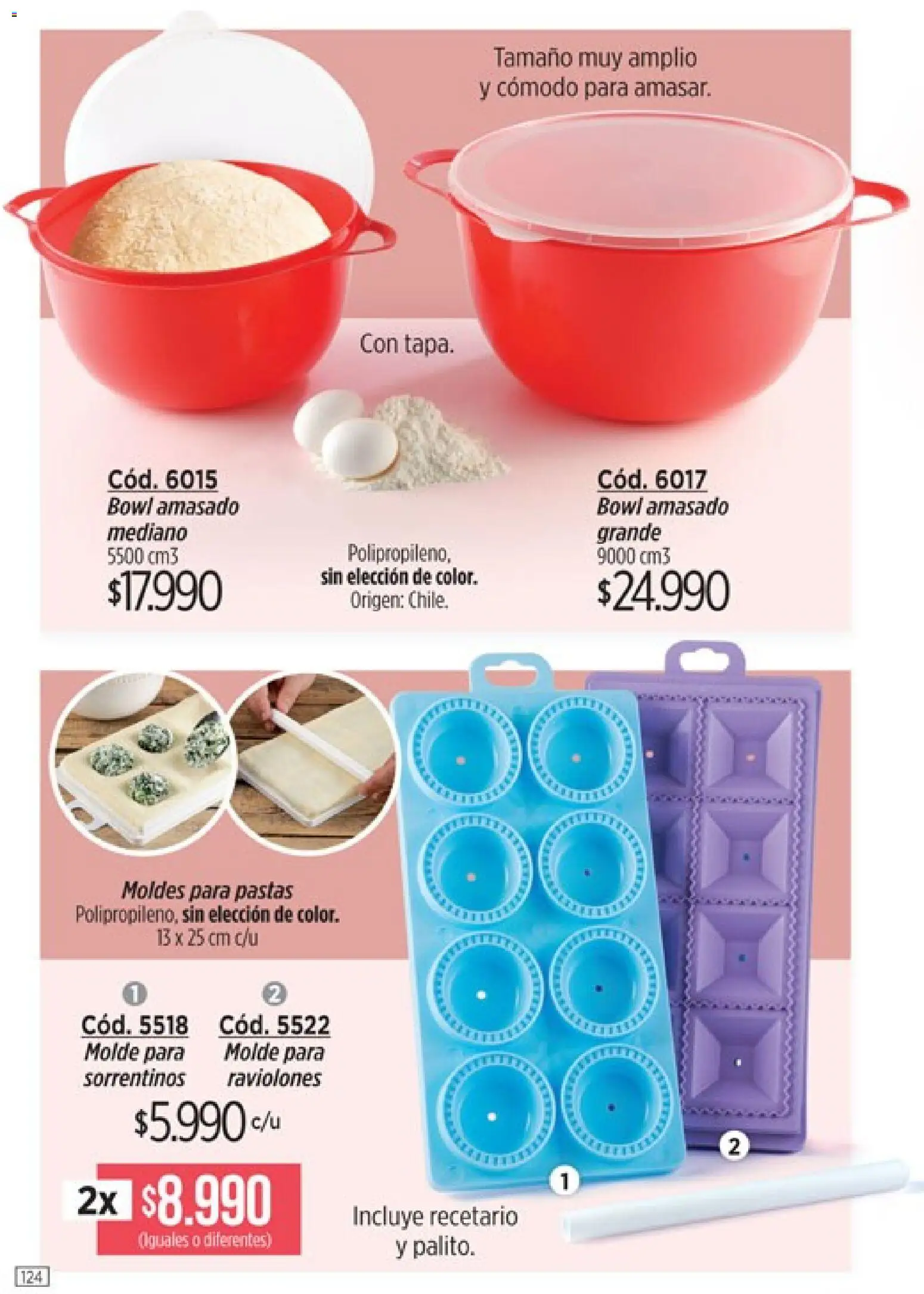 Catálogo Amodil Campaña 4 │ válido desde el 01.03.2026 | Página: 124 | Productos: Bowl, Molde