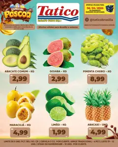 Tatico ofertas do Dia - Pré-Visualização do folheto da loja Tatico, válido de 07.04.2026 | Página: 41 | Produtos: Pimenta, Leite, Arroz, Abacaxi