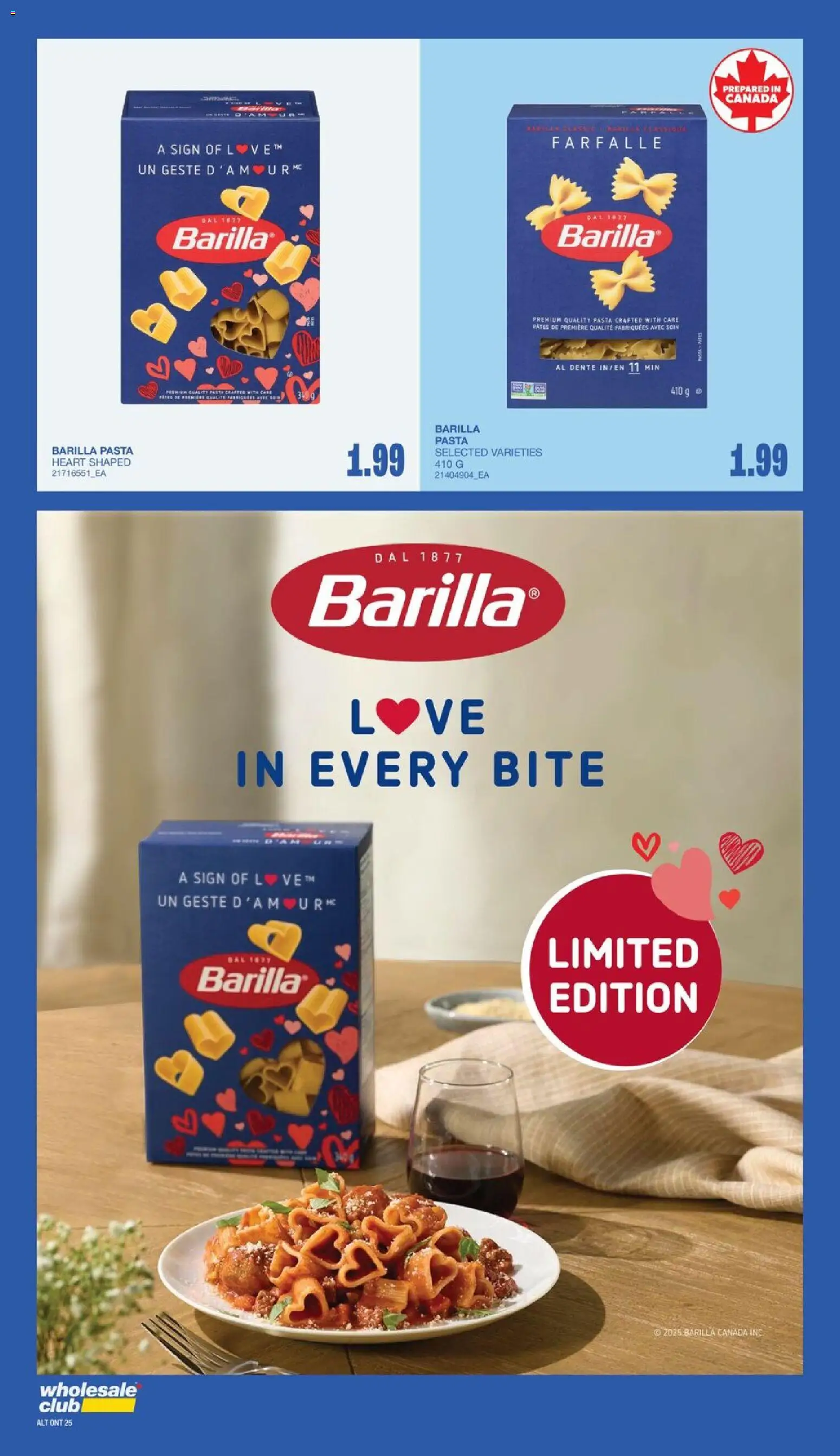Wholesale Club flyer valid from 19.02.2026 | Page: 28 | Products: Pasta