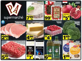 Preview of Pa Supermarché weekly flyer / circulaire from shop Pa Supermarché valid from 24.11.2025