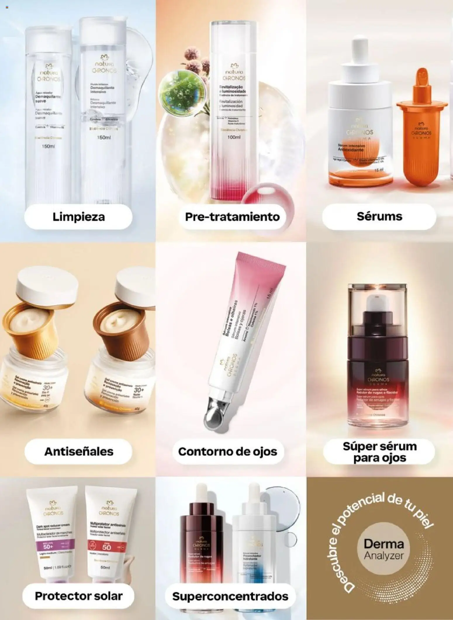 Nuevas ofertas de Natura válidas en toda la República Mexicana desde el 20.12.2025. ¡Encuentra las mejores ofertas en Natura campaña 1 2026! | Página: 73 | Productos: Contorno de ojos, Serum, Contorno, Protector solar