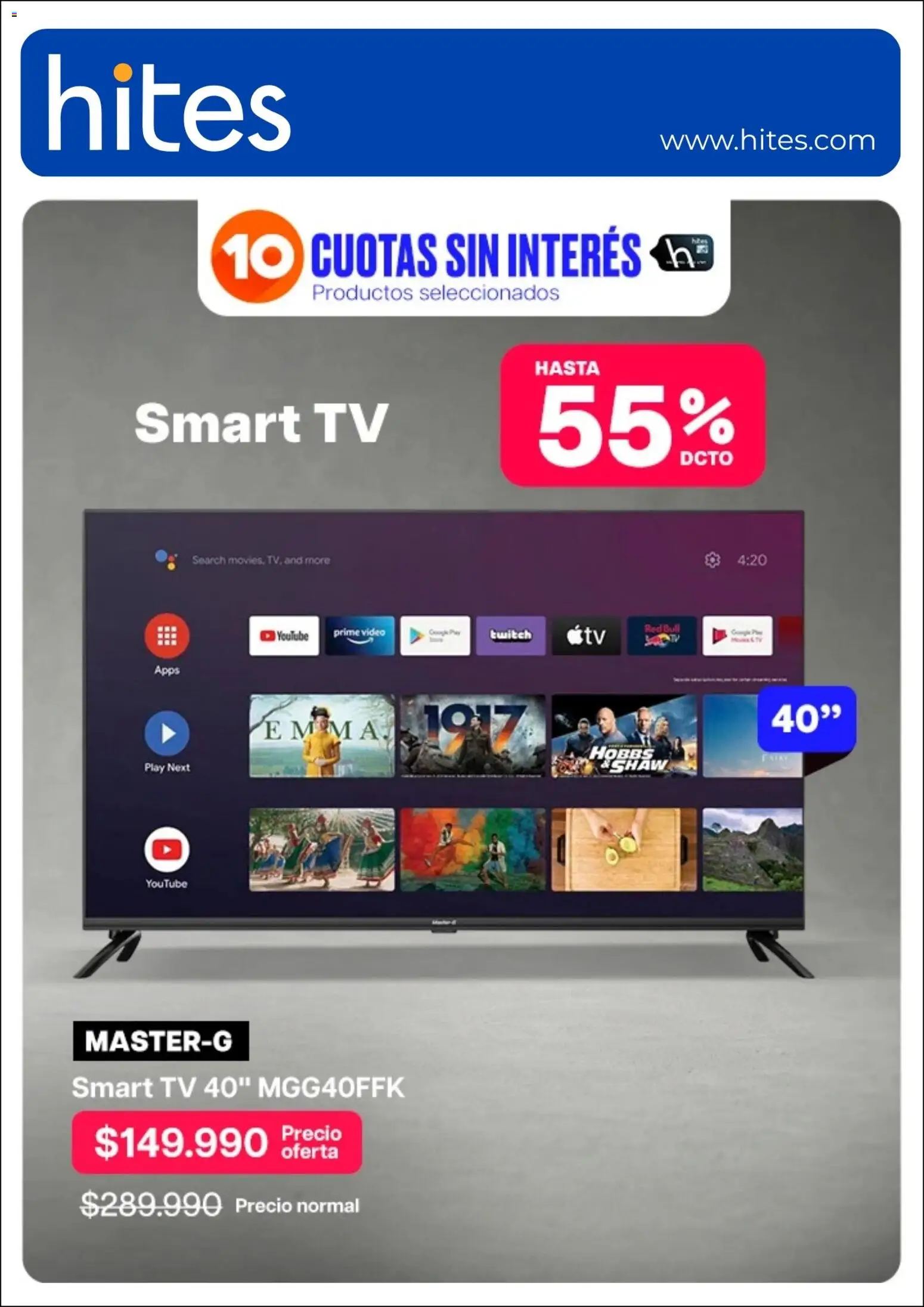 Hites Ofertas  │ válido desde el 22.04.2026 | Página: 4 | Productos: Video