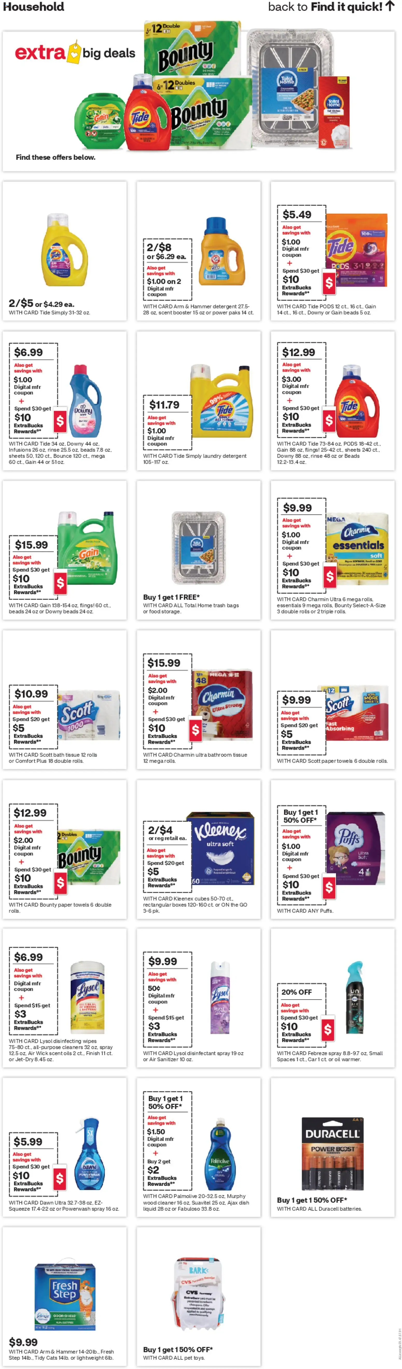 CVS Pharmacy Weekly Ad - CA - valid from 23.11.2025 | Page: 18 | Products: Bath, Hammer, Oil, Detergent