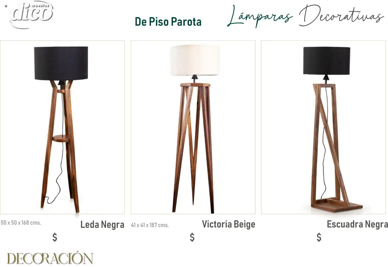 Nuevas ofertas de Muebles Dico válidas en toda la República Mexicana desde el 09.12.2025. ¡Encuentra las mejores ofertas en Muebles Dico catálogo Decoración! | Página: 41