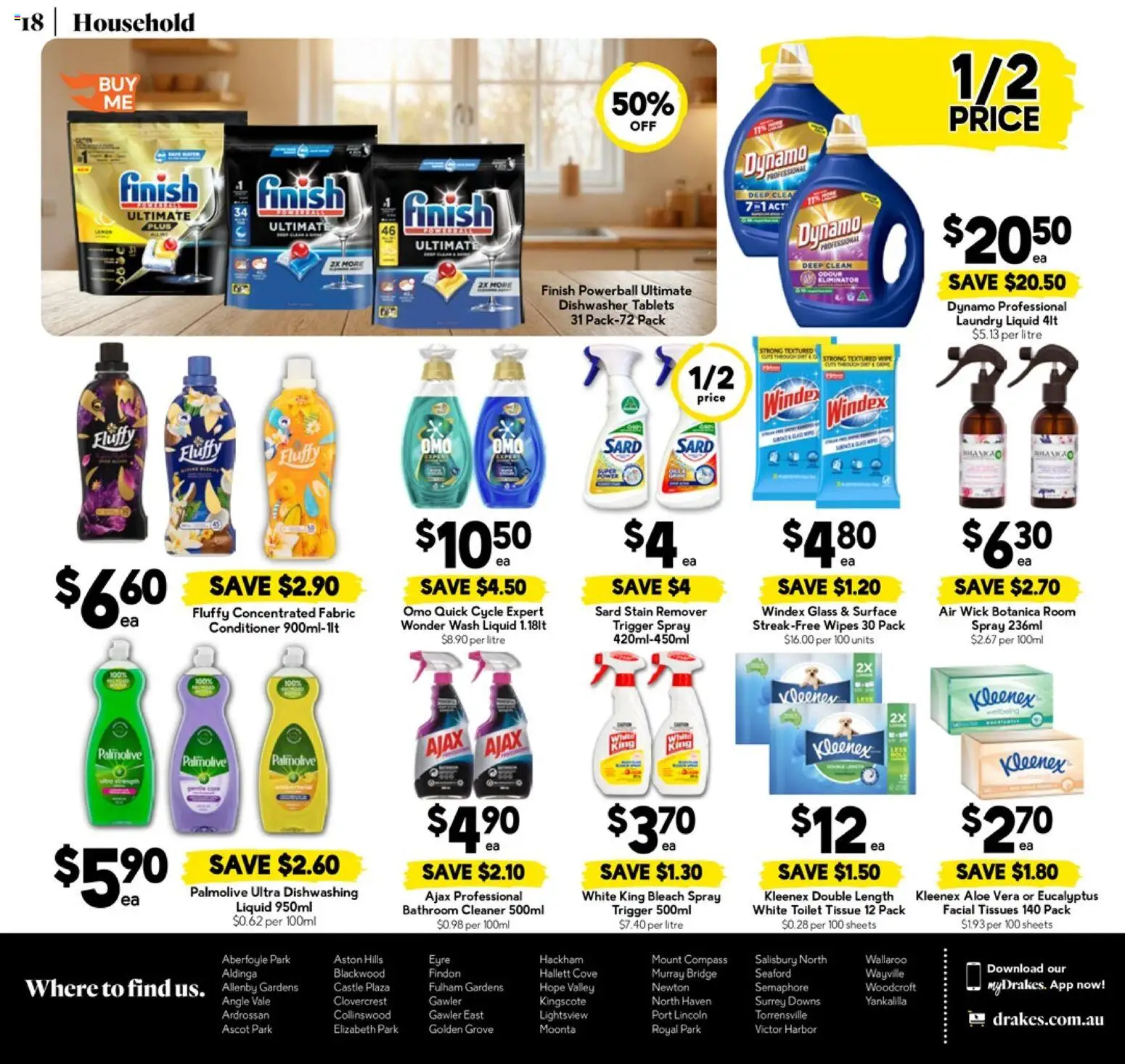 Drakes catalogue - valid from 29.10.2025 | Page: 18 | Products: Toilet, Conditioner, Tissues, Bathroom