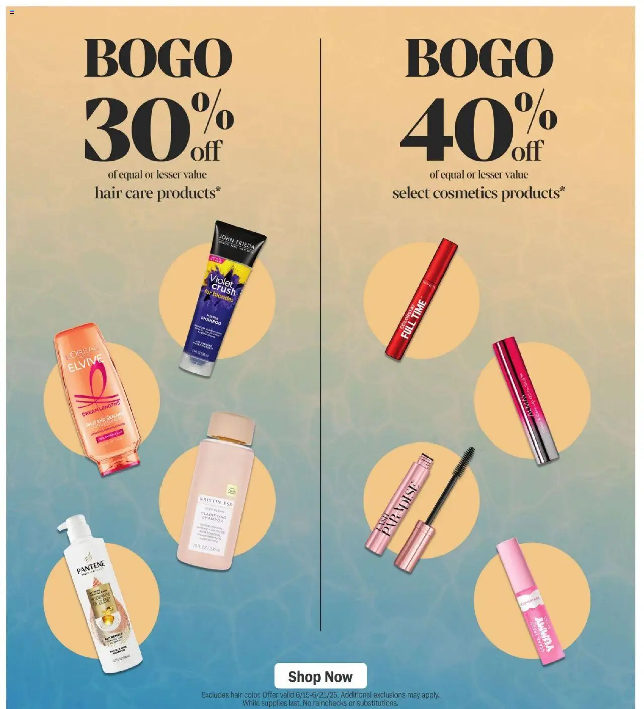 Meijer Weekly Ad - MI - valid from 15.06.2025 | Page: 38 | Products: Shampoo, Conditioner
